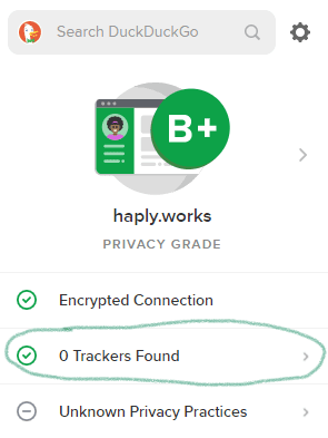 Zero Trackers Found